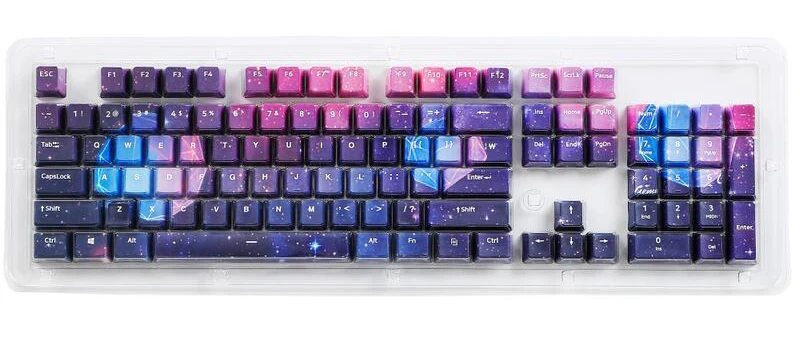 104 ключа 5 сторонние колпачки для ключей от производителя Galaxy OEM профиль PBT