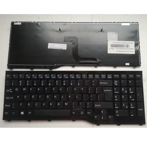 UI для Fujitsu Lifebook AH552 CP581751-01 Клавиатура для ноутбука, новая черная английская раскладка