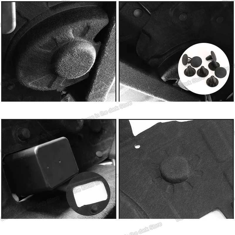 Lsrtw2017 ПЭТ ПВХ автомобильный багажник Звукоизоляционная панель для Rbuick Regal Opel Insignia