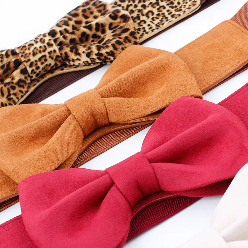 Пояс-корсет с леопардовым принтом модные женские широкие ремни Однотонные