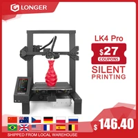 longer lk4 pro fdm 3d printer open source 4 3%e2%80%9d full color touch screen full metal big size high precision 3d drucker