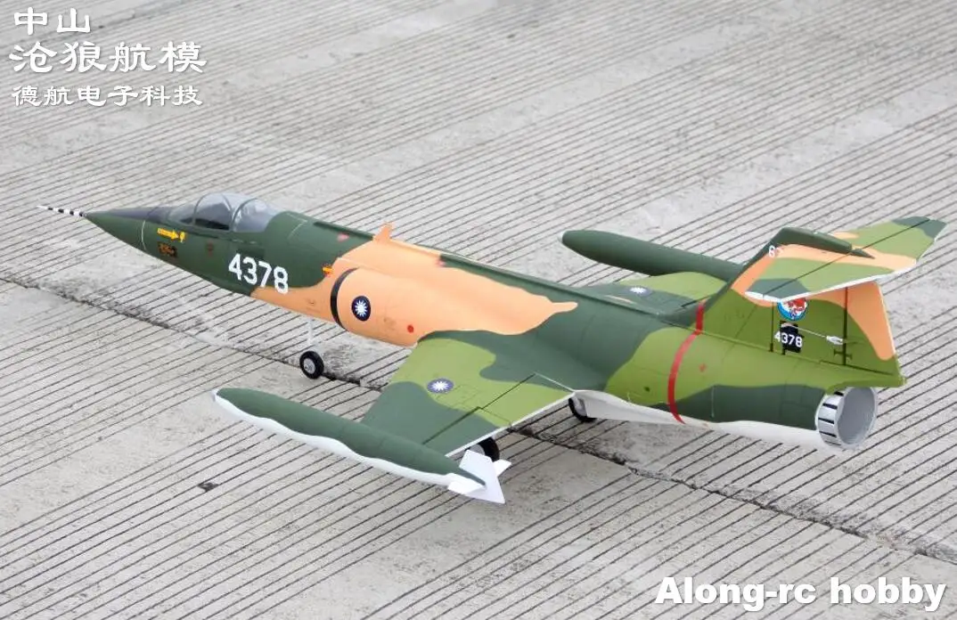 EPS самолета RC самолет модели игрушки хобби 70 мм EDF Спорт F 104 F104 (комплект или PNP