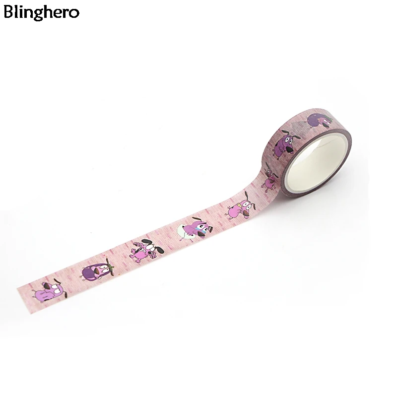 Blinghero собака 15mmX5m забавные лента Washi рукоделие изоляционная Скотч для монтажа