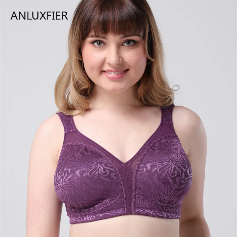 

Бюстгальтер большого размера H9730 со стальным кольцом, тонкий светильник, бюстгальтеры с полной чашкой, высококачественное жаккардовое нижн...