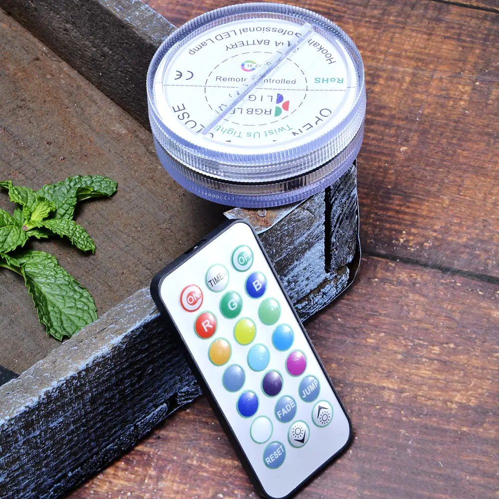 Основа для кальяна со светодиодсветильник кой и пультом дистанционного