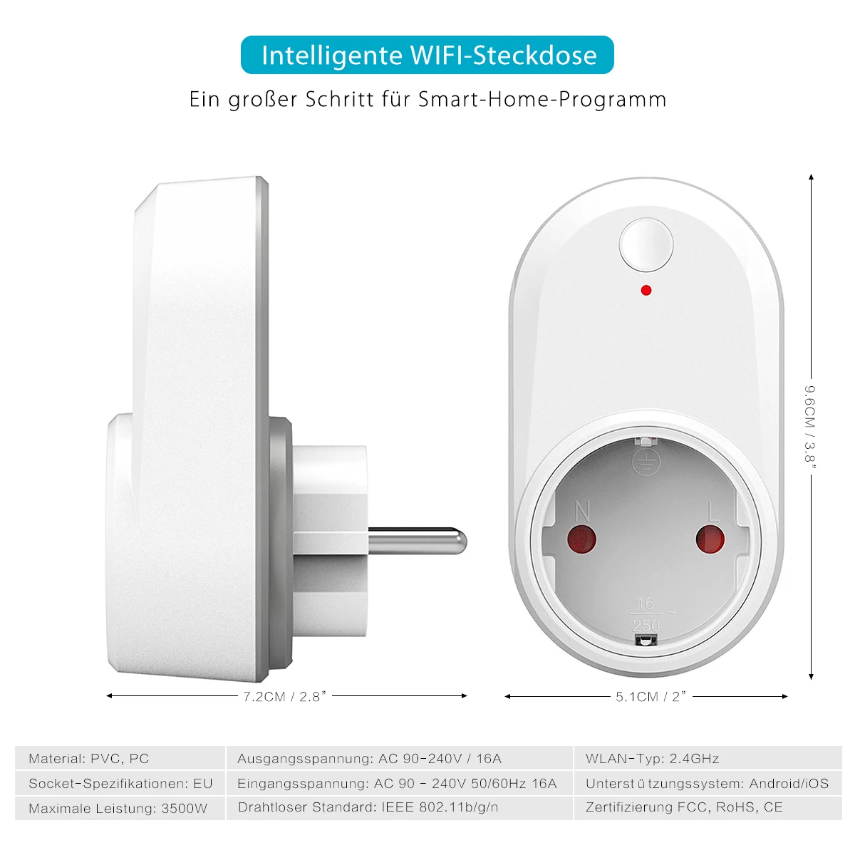 Умная розетка с евровилкой беспроводная умная Mi WIFI умный переключатель времени