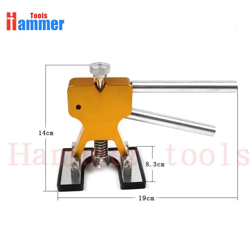 PDR KING Paintless Dent Puller инструменты для удаления клея ремонт dent lifter линейная плата