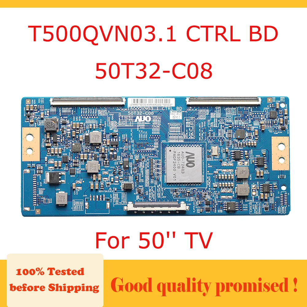 Tcon плата T500QVN03.1 CTRL BD 50T32 C08 50 ''ТВ Логическая для дюймового ТВ профессионального