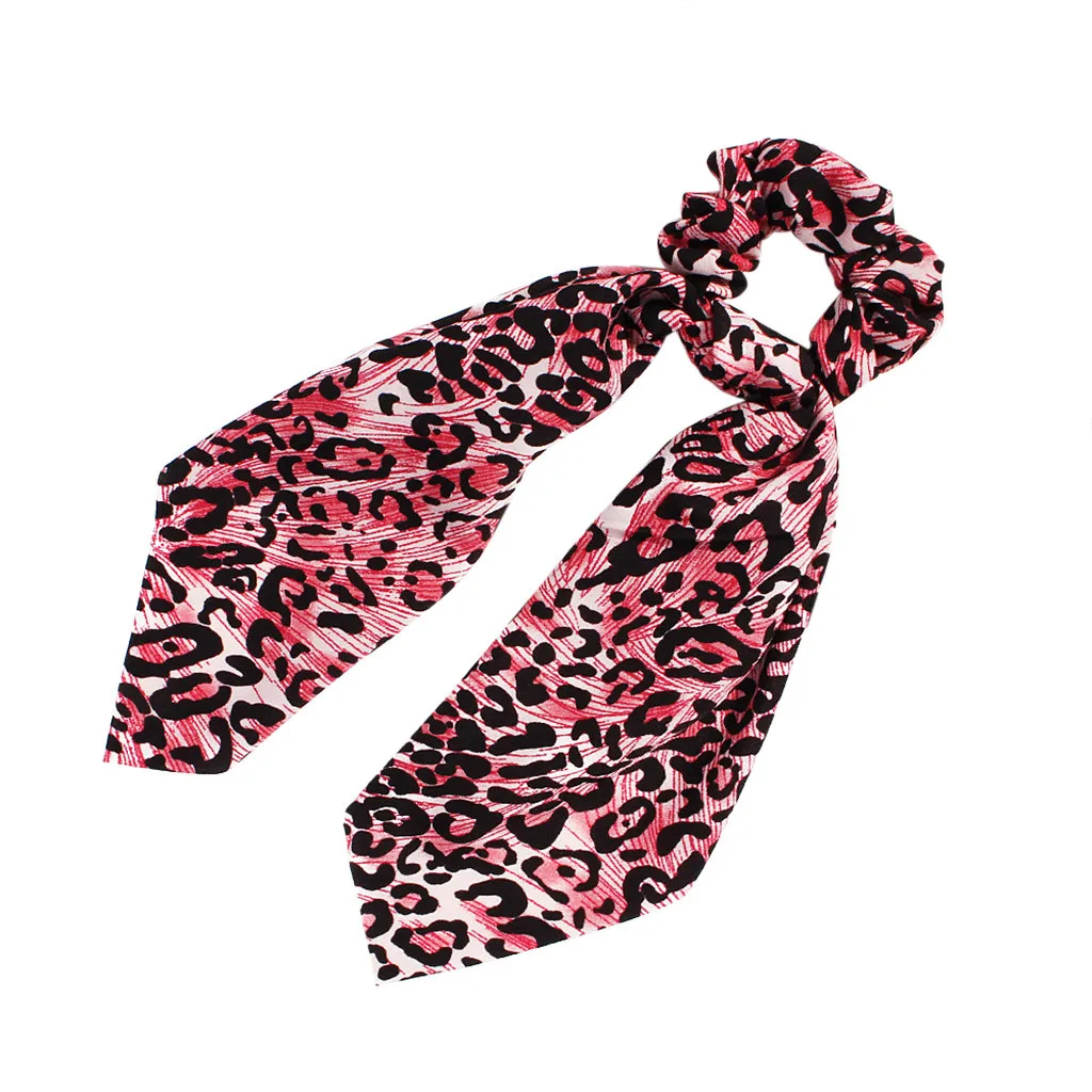 Женские пряди для волос DOUDOULU повязка шарф в горошек с леопардовым принтом