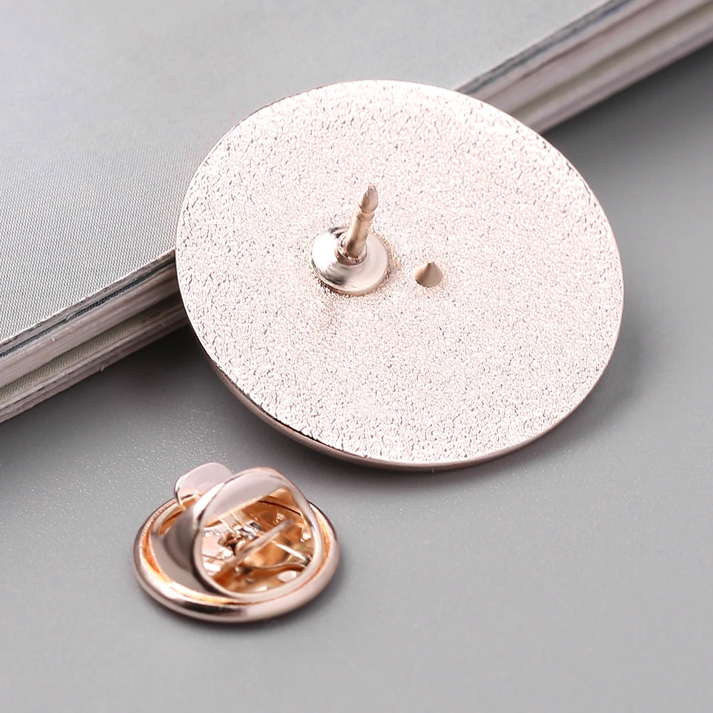 Вы получили эту чёрную эмалированную брошь Очаровательная медаль отворот значок