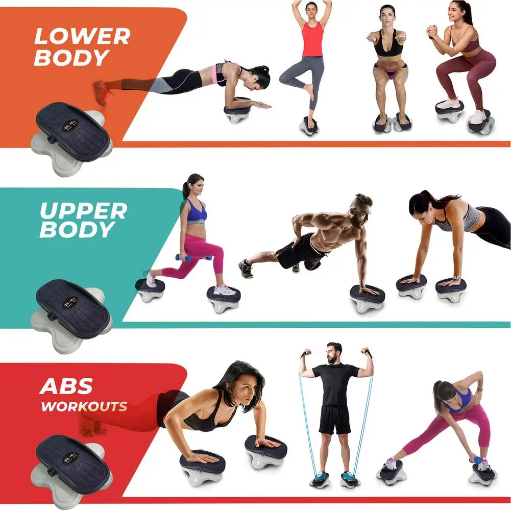 

1 Box 2pcs Fitness Sports Exercise Twister Board Lightweight Noiseless Waist Twisting Machine For Abdominal Leg And Waist