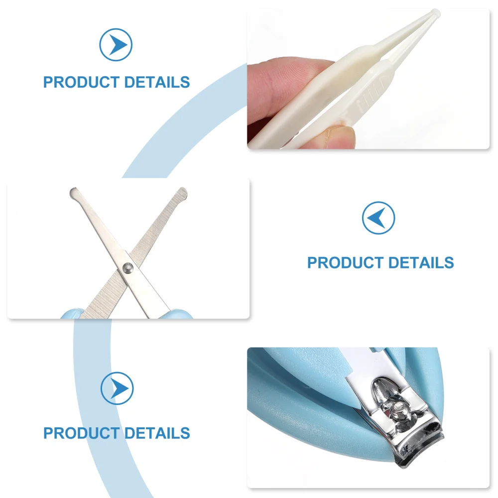 

1 Set of 4 Pcs Baby Nail Clipper Practical Baby Nail Cutters Baby Manicure Tool