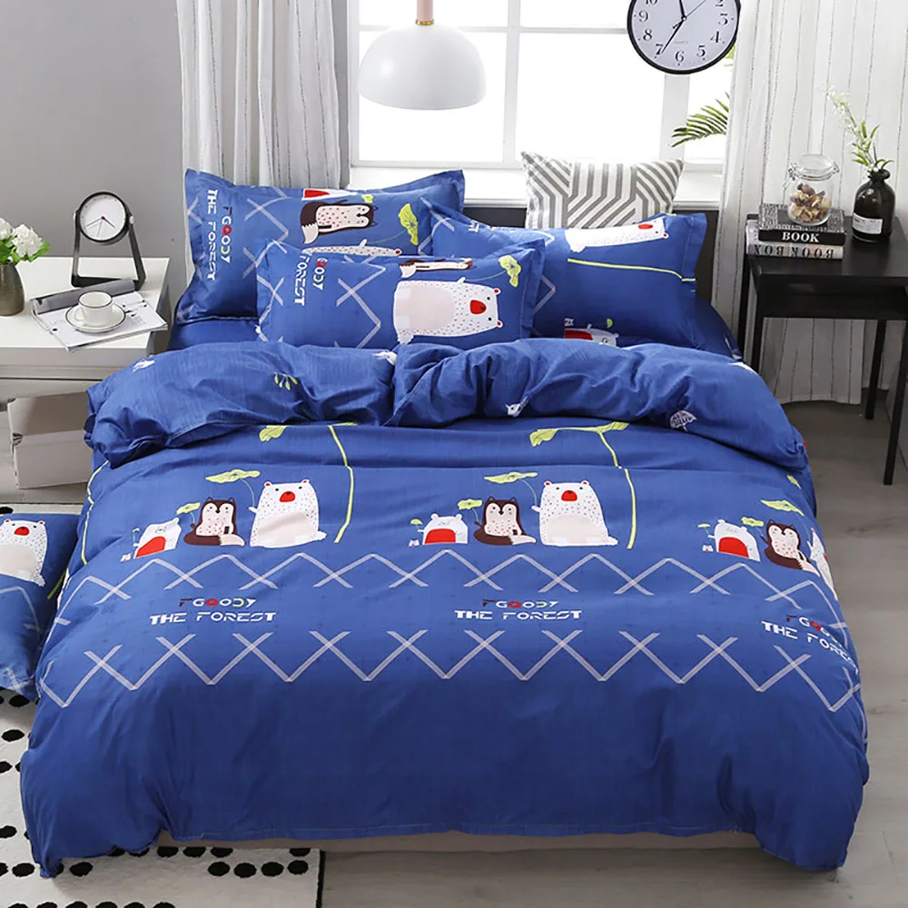 

Комплект постельного белья большого размера с изображением животных