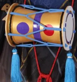 Индивидуальный размер SSR Onmyoji tamamo no Mae Косплей Костюм первое unawaken кимоно платье wafuku Униформа костюмы для Хэллоуина аниме одежда - Цвет: Drum