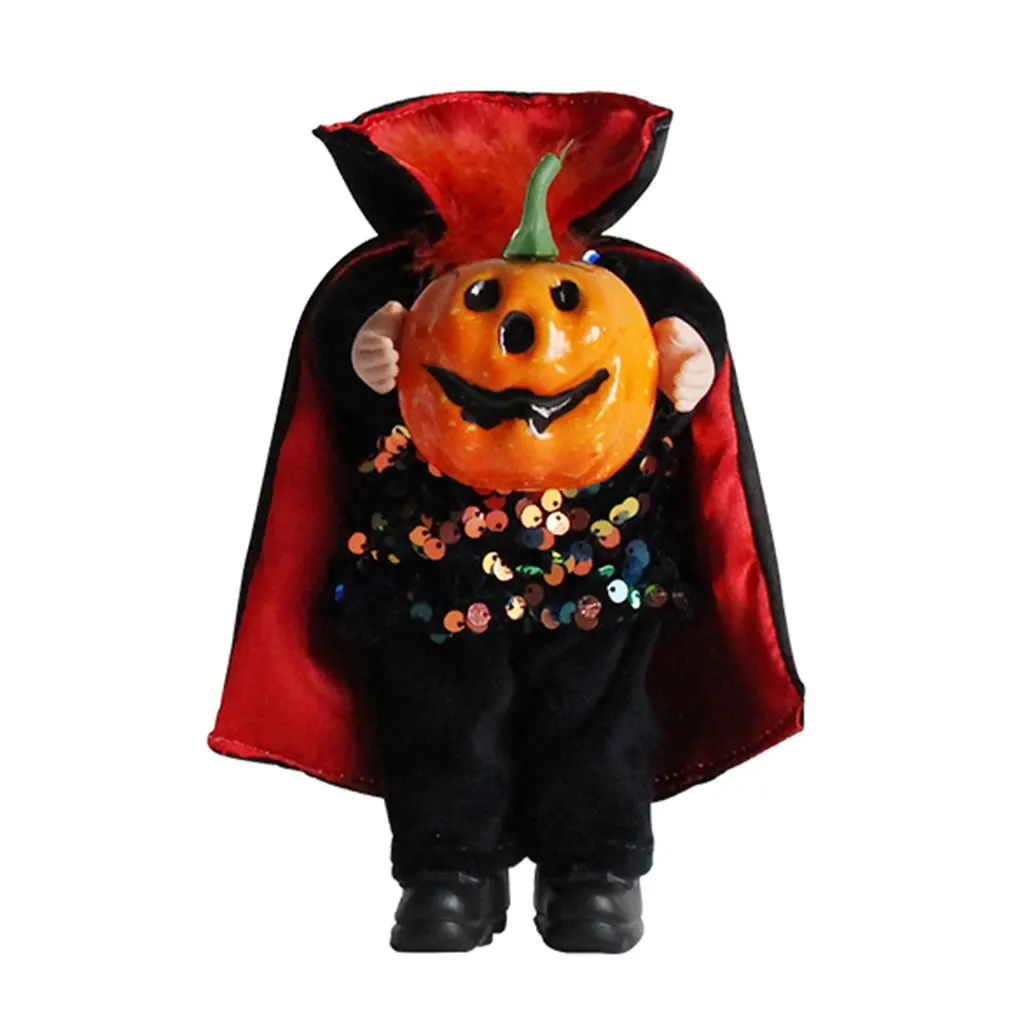 

Хэллоуин Тыква кукла розыгрыш декорация для создания атмосферы праздничное украшение реквизит