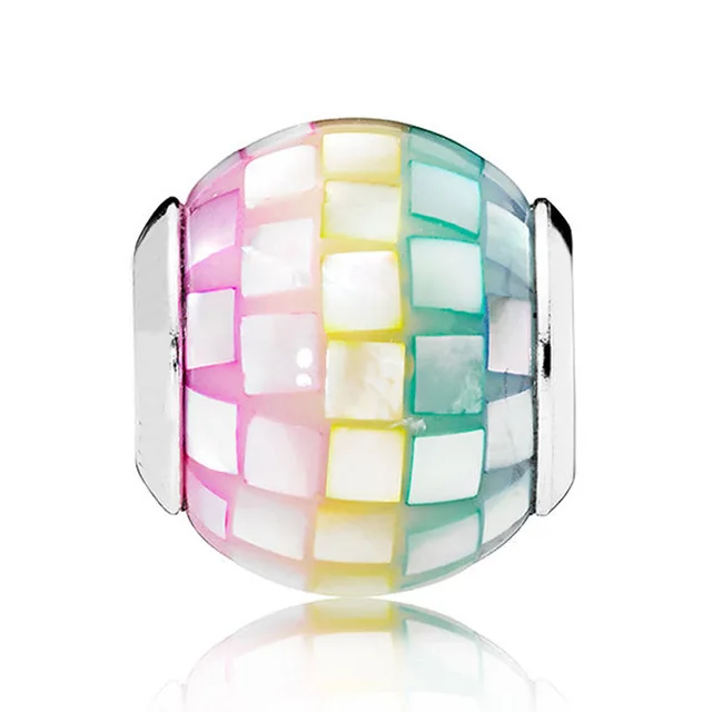 Браслет QANDOCCI Fit Pandora Настоящее серебро 925 пробы оригинальные бусины для