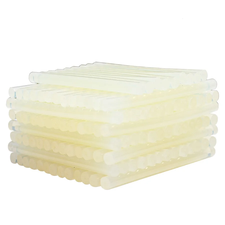 30 шт. горячего расплава клея-карандаша 7 мм x 100 ремонт сплав аксессуары прозрачной