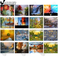 abstract forest landscape 5d diy diamond painting tree mosaic round diamond art inlaid room decoration accessories gift