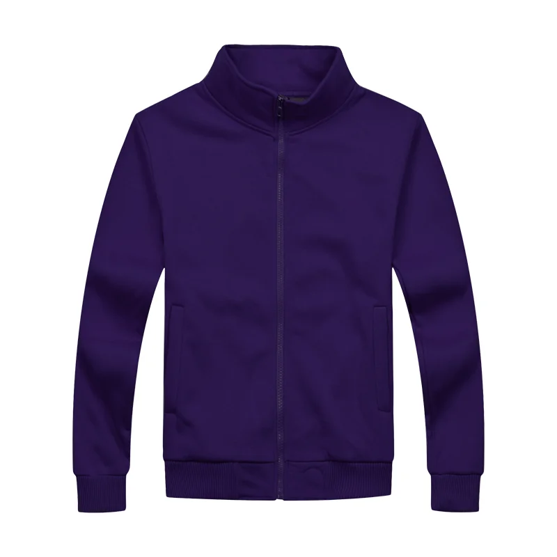 Куртка на молнии с воротником-стойкой мужские топы индивидуальным логотипом и