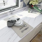 Мраморная самоклеящаяся настенная бумага, съемная контактная бумага для кухонных столешниц, ванной, гостиной, настенная бумага