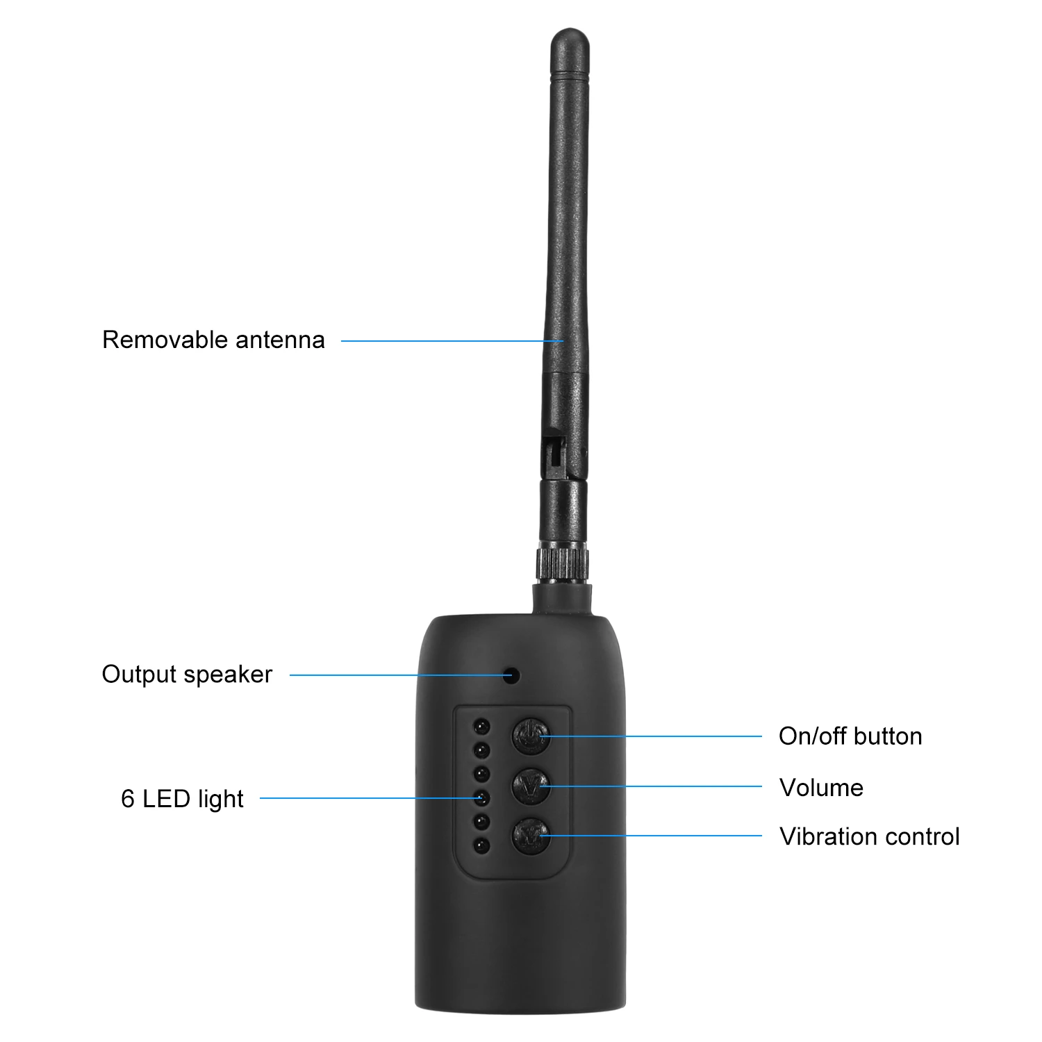 Lixada Беспроводной цифровой рыболовная сигнализация комплект поклевки Звук