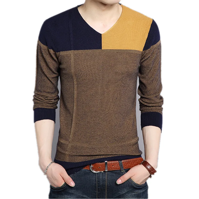 

Dropshipping Thick Warm Cotton Liner O-Neck Pull Homme Christmas Sweater Men Winter Wool Mens Sweaters 2020 Casual Pullovers