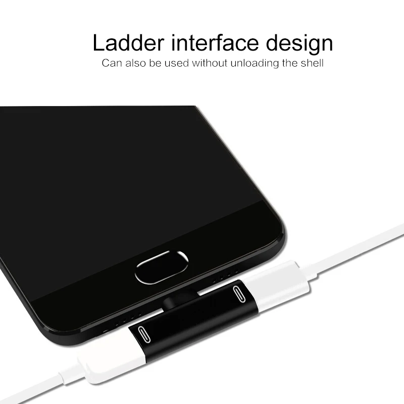 Двойной адаптер USB Type c 1 шт. 3 в аудиоразъем адаптеры для зарядки наушников Aux