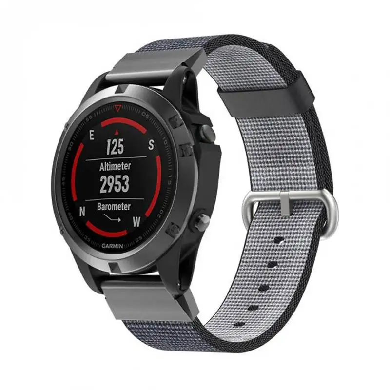YOOSIDE Fenix 6 браслет 22 мм Quick Fit тканый нейлоновый ремешок для часов Garmin Fenix 5, Forerunner 935/945, Quatix 5, Instinct