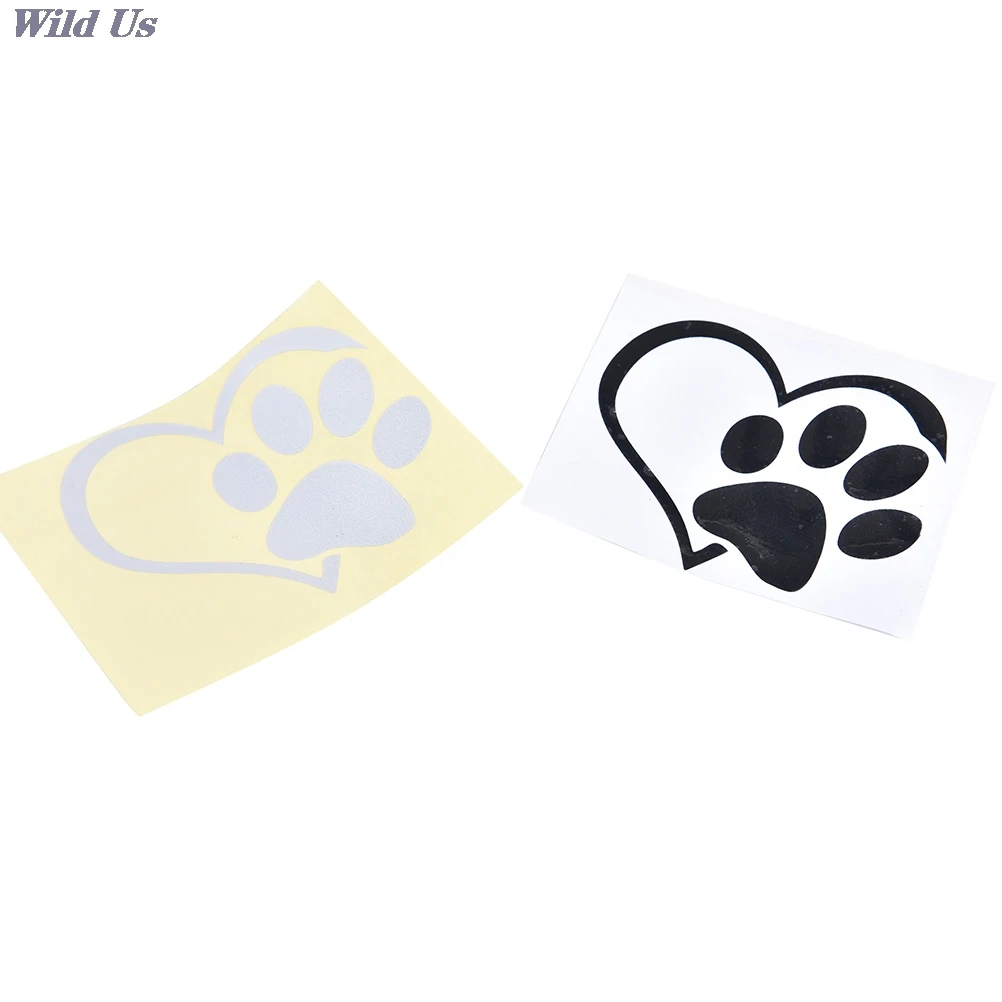 Наклейка на автомобиль грузовик бампер с окошком встроенное сердце кошка собака