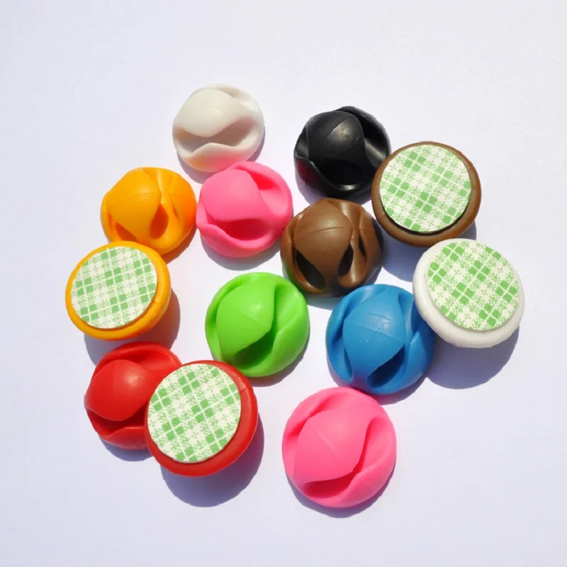 Устройство для намотки кабеля телефона с круглым зажимом Зажим Катушки защита