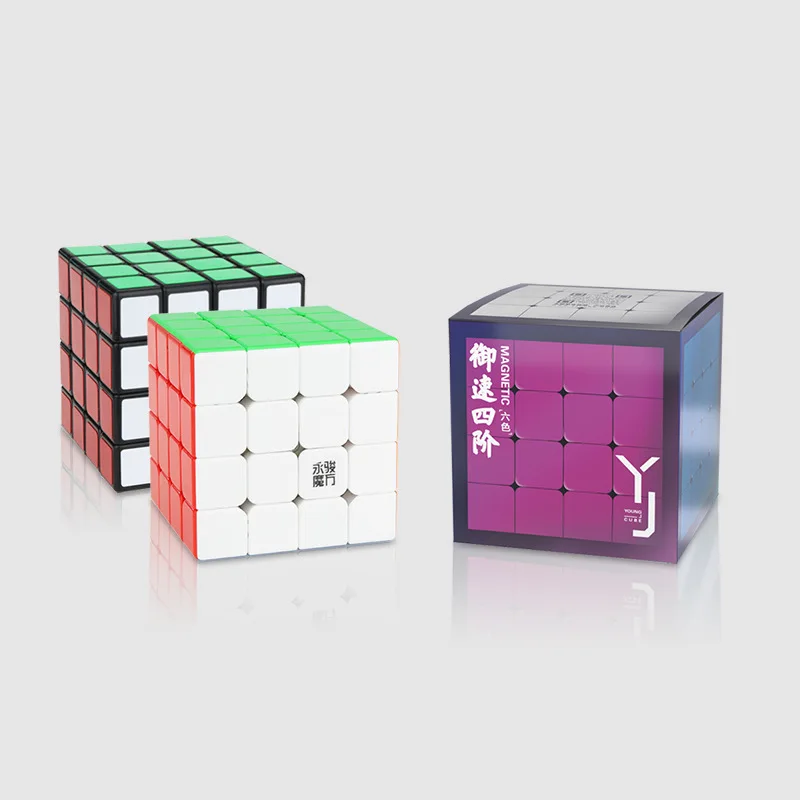 Магнитный куб YongJun Yusu M 4x4x4 Магическая головоломка yusu 4x4 кубик YJ магнитный