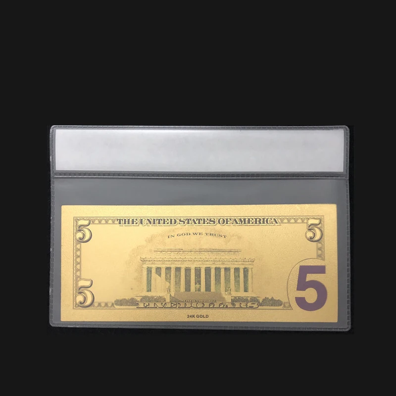 

1pcs New America Banknote Dollar Banknote in 24k Gold Plated For Gifts
