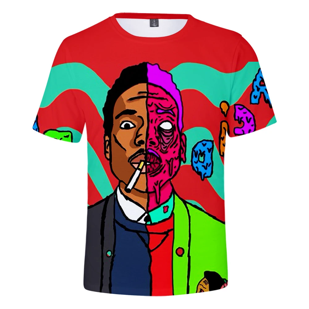 Хит рэпер певец Chance The Rapper модная 3D футболка для мужчин/женщин летняя одежда с
