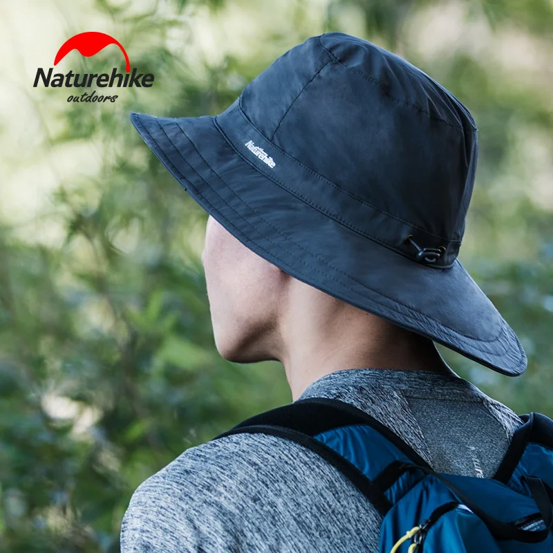 Солнцезащитная шляпа NatureHike быстросохнущая шапка для путешествий спорта рыбалки