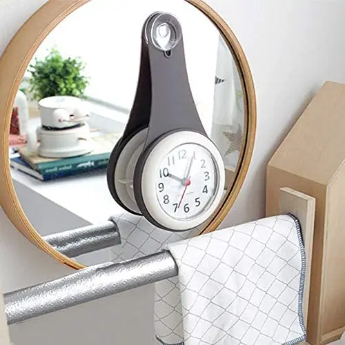 Уникальный дизайн силиконовые водонепроницаемые мини часы для ванной