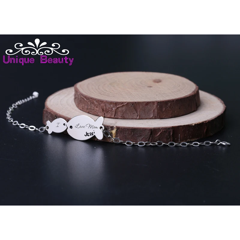 Браслет для мамы и ребенка браслет из стерлингового серебра 925 пробы с