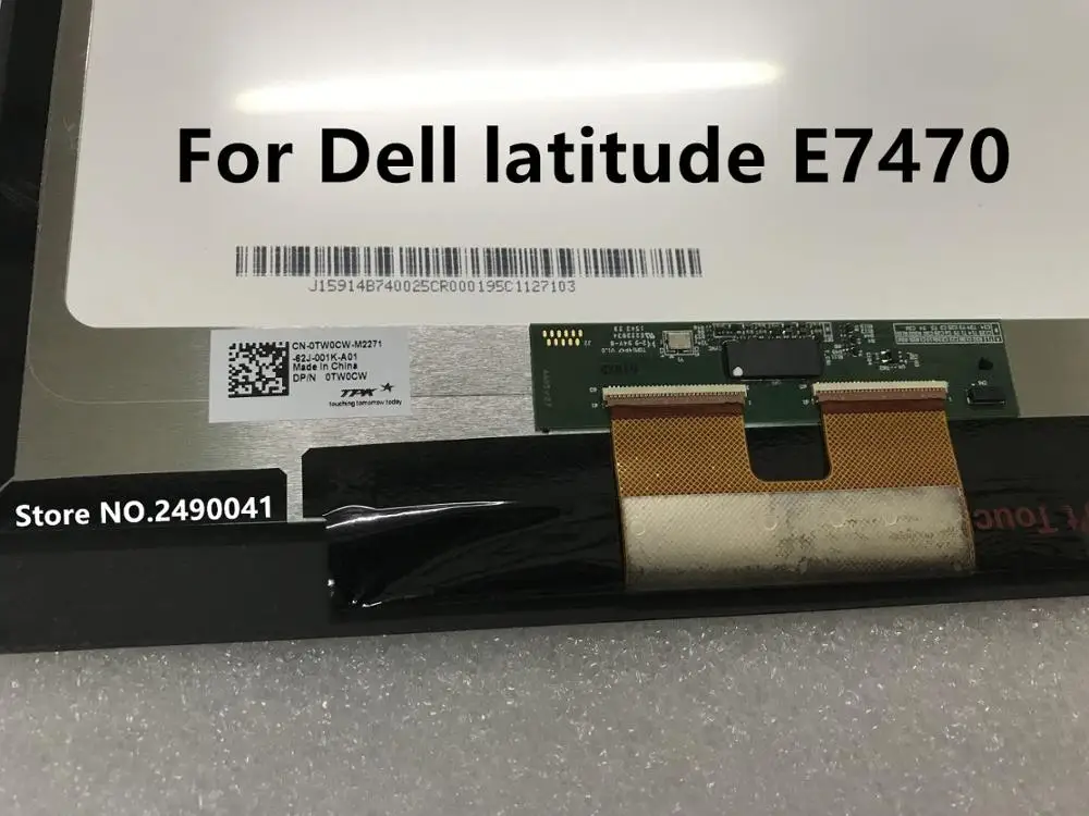 14 &quot LCD screen display with touch for Dell latitude E7470 QHD 2560*1440P | Компьютеры и офис