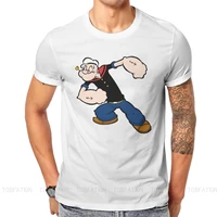 classic style tshirt popeye the sailor spinach cartoon top quality creative gift idea t shirt short sleeve ofertas