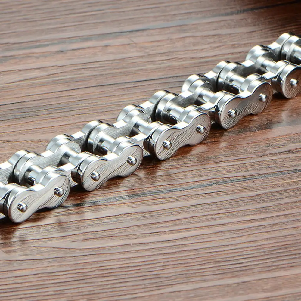 Мужской браслет-цепочка из нержавеющей стали 316L 18/22 мм | Украшения и аксессуары