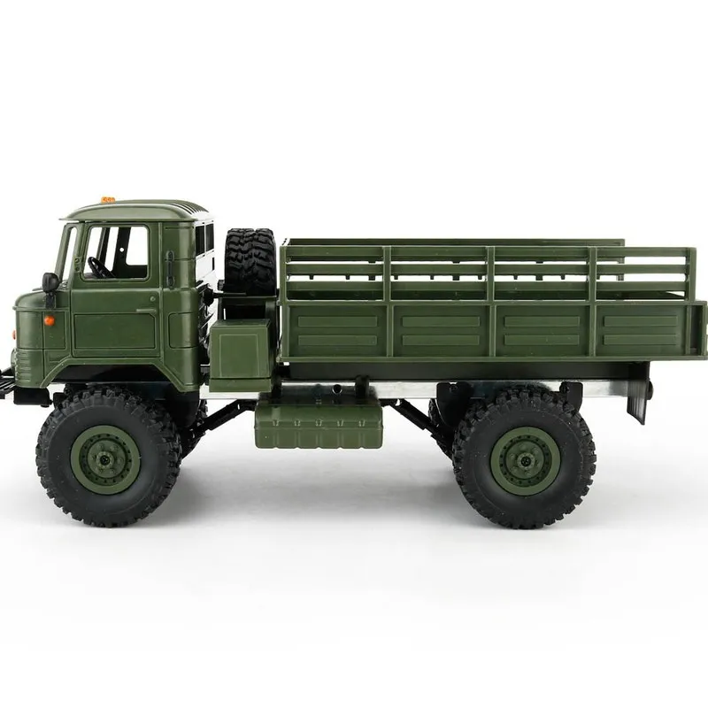 2 4G 4WD военный грузовик 1:16 РАДИОУПРАВЛЯЕМАЯ модель автомобиля внедорожный
