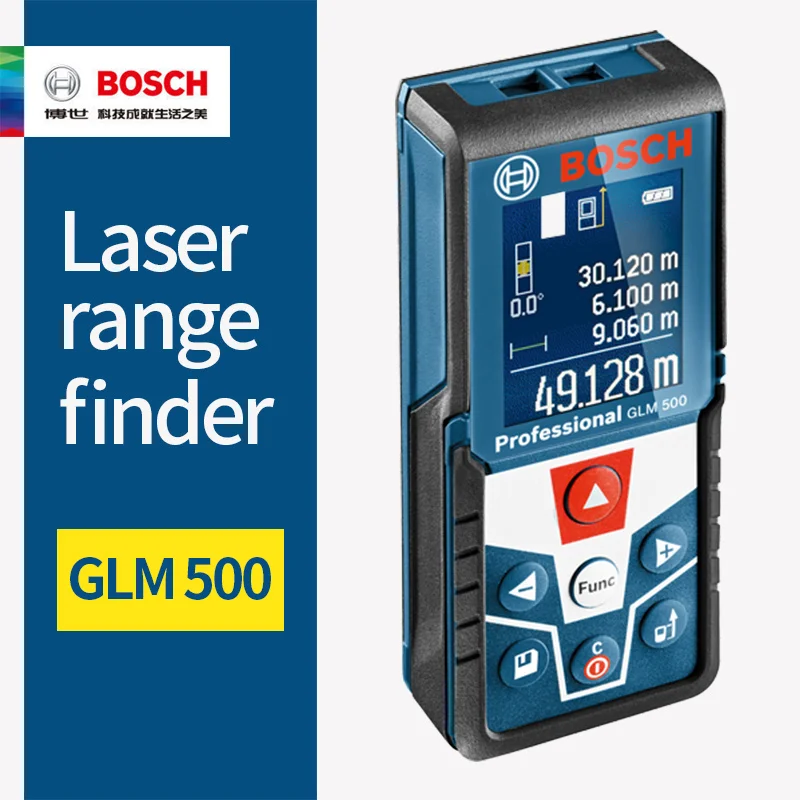BOSCH лазерный дальномер 25/30/40/50/70/80/250 метров электронный инфракрасный объем номер линейка Высокоточный измерительный прибор - Цвет: GLM500