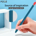 Чехол PZOZ для Apple pencil 1 2 Универсальный Цветной чехол для IPad Pencil нескользящий Силиконовый чехол