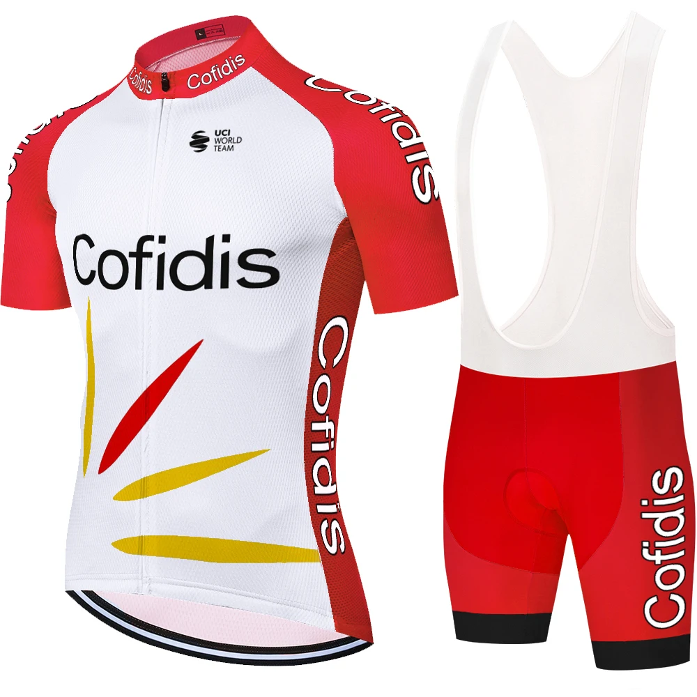 2020 pro TEAM cofidis Велоспорт Джерси лето 20D гелевая накладка быстросохнущая tenue velo homme