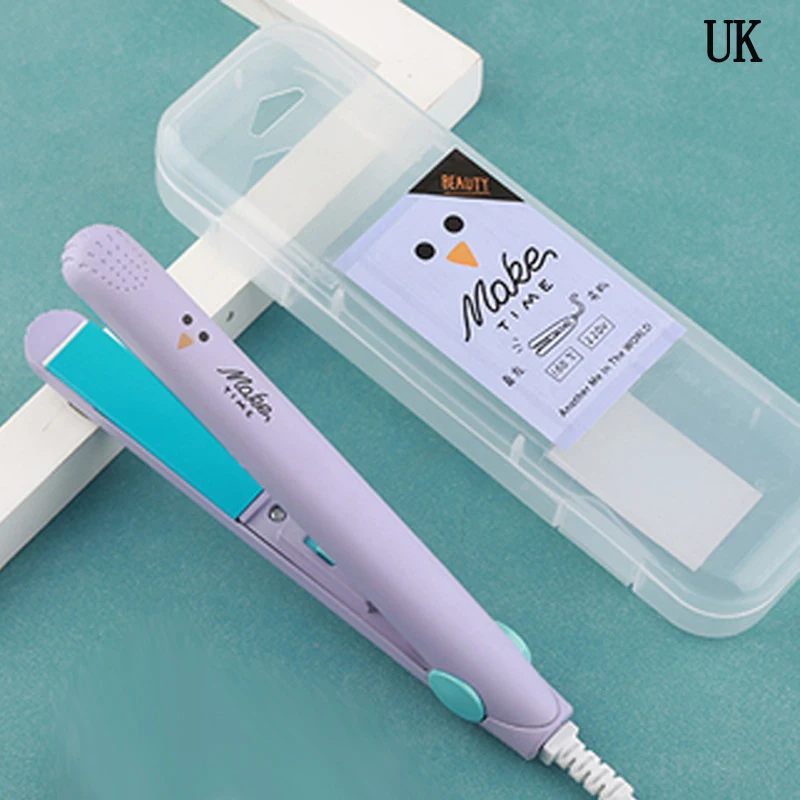 Мини щипцы для завивки волос выпрямитель двойного назначения гофрированные