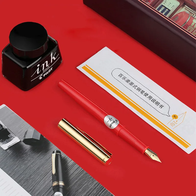 Ручка-пилот с золотым наконечником 22 карата 17 г обновленная AMS-17G для студентов и