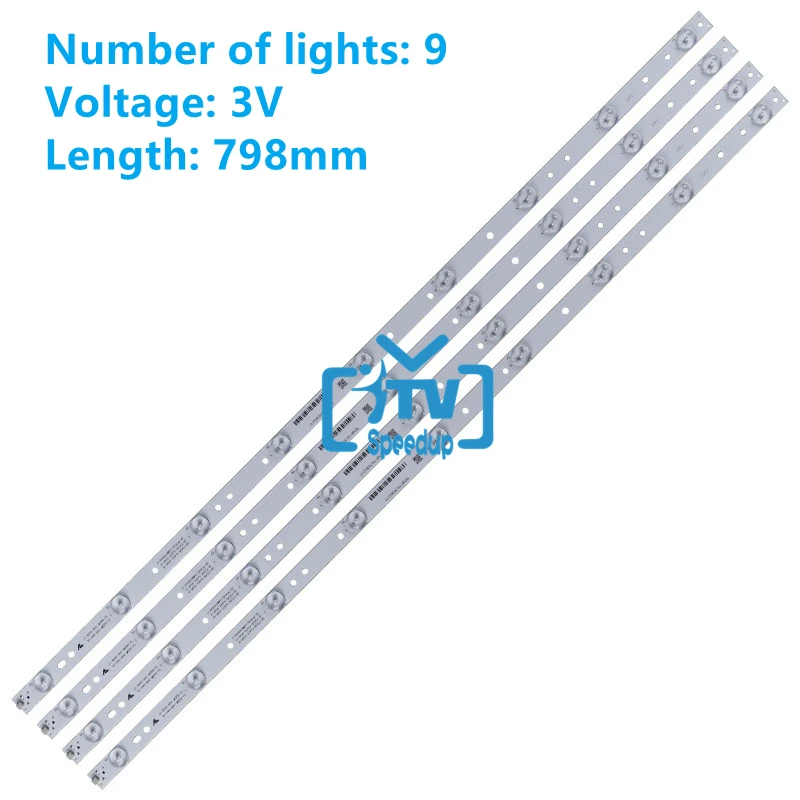 Светодиодная лента для подсветки 40PFK4509 40pft5300 40pff5655 LB-F3528-GJ40409-H B LBM400P0901 LB40013 V0 _ 04