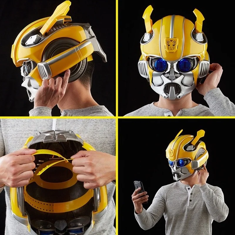 Hasbro Трансформеры из фильма 6 оригинальные sqweek Бамблби AR музыкальная светильник
