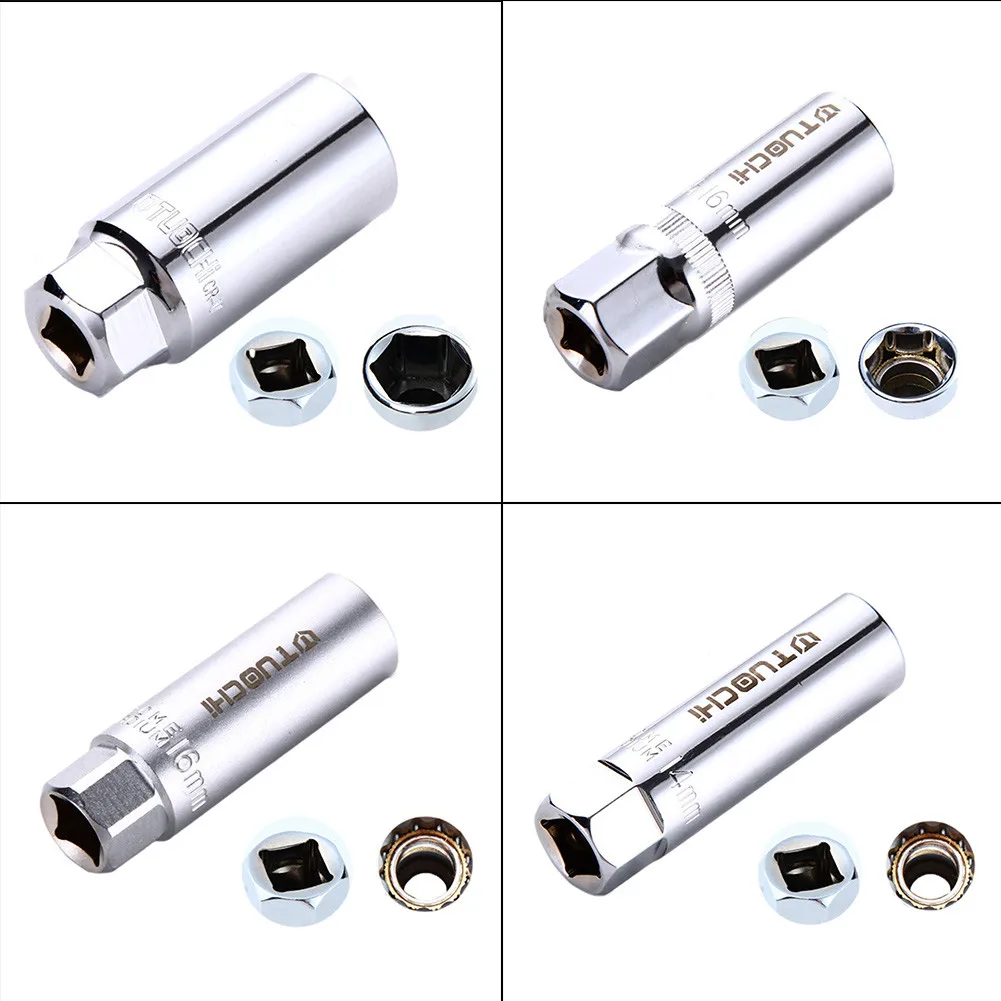 

Drive Socket Wrench Magnetic Plug Point Single Head Wrench Socket Spark