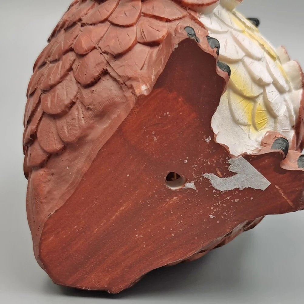 

Owl Shape Lights Courtyard Adornment Cartoon Animal Sculptures Lamp Outdoor Solar Powered LED Night for Home Garden