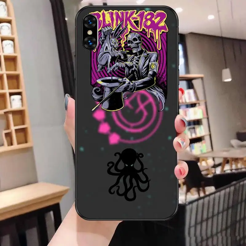 

Pro Punk Rock Band Blink 182 Phone Case for iphone etui 11 12 pro se 20 max xr xs x 7 8 6s plus mini smart Fundas Coque cover